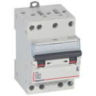 Legrand - Disjoncteur DX3 6000-vis/vis-4P-400V~-20A-courbe D-peigne HX3 opti 4P -3M
