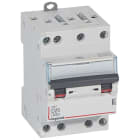Legrand - Disjoncteur DX3 6000-vis/vis-4P-400V~-25A-courbe D-peigne HX3 opti 4P -3M