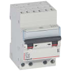 Legrand - Disjoncteur DX3 6000-auto/vis-4P-400V~-10A-courbe D-peigne HX3 opti 4P -3M