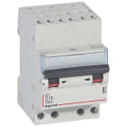 Legrand - Disjoncteur DX3 6000-auto/vis-4P-400V~-16A-courbe D-peigne HX3 opti 4P -3M