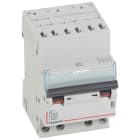 Legrand - Disjoncteur DX3 6000-auto/vis-4P-400V~-32A-courbe D-peigne HX3 opti 4P -3M