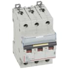Legrand - Disjoncteur DX310000 16kA arrivée haute/départ bas vis 3P 6A courbe B - 3 mod