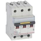Legrand - Disjoncteur DX310000 16kA arrivée haute/départ bas vis 3P 32A courbe B - 3 mod