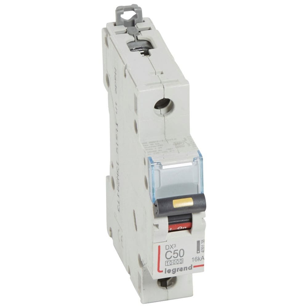 Legrand - Disj. DX3 1000kA 16kA arrivée haute/départ bas à vis 50A -courbe C -1 module