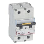 Legrand - Disjoncteur DX310000 16kA arrivée haut/départ bas vis 2P 80A courbe C 3 modules