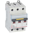 Legrand - Disj. DX3 1000kA 16kA arrivée haute/départ bas à vis 40A -courbe C -3 modules