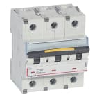 Legrand - Disjoncteur DX310000 16kA arrivée haut/départ bas vis 4P 100A courbeC 4,5modules