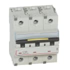 Legrand - Disjoncteur DX310000 16kA arrivée haut/départ bas vis 4P 125A courbeC 4,5modules