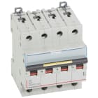 Legrand - Disjoncteur DX310000 16kA arrivée haute/départ bas vis 4P 1A courbe C - 4 mod