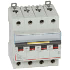 Legrand - Disjoncteur DX310000 16kA arrivée haut/départ bas vis 4P 20A courbe C 4 modules