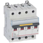 Legrand - Disjoncteur DX310000 16kA arrivée haut/départ bas vis 4P 50A courbe C 4 modules