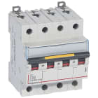Legrand - Disjoncteur DX310000 16kA arrivée haut/départ bas vis 4P 50A courbe C 4 modules