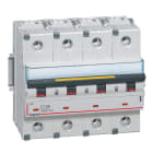 Legrand - Disjoncteur DX310000 16kA arrivée haut/départ bas vis 4P 125A courbe C - 6 mod