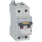 Legrand - Disjoncteur DX3 16kA - vis/vis - courant continu - 1A - courbe C - 2 modules