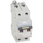 Legrand - Disjoncteur DX3 16kA - vis/vis - courant continu - 1,6A - courbe C - 2 modules