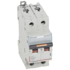 Legrand - Disjoncteur DX3 25kA arrivée haute/départ bas vis 2P 25A courbe B - 2 mod