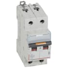 Legrand - Disjoncteur DX3 25kA arrivée haute/départ bas vis 2P 32A courbe B - 2 mod