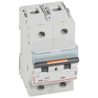 Legrand - Disjoncteur DX3 25kA arrivée haute/départ bas vis 2P 40A courbe B - 2 mod