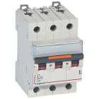 Legrand - Disj. DX3 25kA arrivée haute, départ bas à vis 3P 400V~ - 25A courbe B 3 modules
