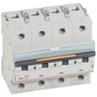Legrand - Disj. DX3 25kA arrivée haute, départ bas à vis 4P 400V~ - 63A courbe B 6 modules