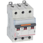 Legrand - Disj. DX3 25kA arrivée haute, départ bas à vis 3P 400V~ - 16A courbe C 3 modules