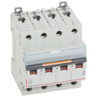 Legrand - Disj. DX3 25kA arrivée haute, départ bas à vis 4P 400V~ - 6A courbe C 4 modules