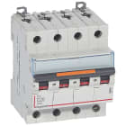 Legrand - Disjoncteur DX3 25kA arrivée haut/départ bas vis 4P 400V~ 20A courbe C 4 modules