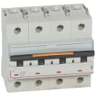 Legrand - Disjoncteur DX3 25kA arrivée haut/départ bas vis 4P 400V~ 32A courbe C 6 modules