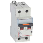Legrand - Disjoncteur DX3 25kA arrivée haute/départ bas vis 2P 25A -courbe D - 2 mod