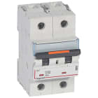 Legrand - Disjoncteur DX3 25kA arrivée haute/départ bas vis 2P 32A -courbe D - 3 mod
