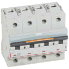Legrand - Disjoncteur DX3 25kA arrivée haute/départ bas vis 4P 32A -courbe D - 6 mod