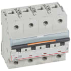 Legrand - Disjoncteur DX3 25kA arrivée haute/départ bas vis 4P 50A -courbe D - 6 mod