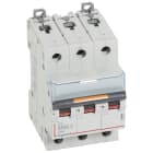Legrand - Disjoncteur magnétique seul DX3 MA - vis/vis - 3P - 400V~ - 6,3A - 25kA - 3 mod