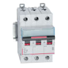 Legrand - Disjoncteur DX3 25kA arrivée haute/départ bas vis 3P 16A - courbe Z - 3 mod
