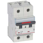 Legrand - Disjoncteur DX3 36kA arrivée haute/départ bas vis 2P 10A - courbe C - 3 mod