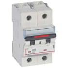 Legrand - Disjoncteur DX3 36kA arrivée haute/départ bas vis 2P 63A - courbe C - 3 mod