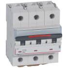 Legrand - Disjoncteur DX3 36kA arrivée haute/départ bas vis 3P 16A - courbe C - 4,5 mod