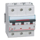 Legrand - Disjoncteur DX3 36kA arrivée haute/départ bas vis 3P 63A - courbe C - 4,5 mod