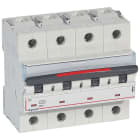 Legrand - Disjoncteur DX3 36kA arrivée haute/départ bas vis 4P 20A - courbe C - 6 mod