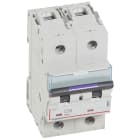 Legrand - Disjoncteur DX3 50kA arrivée haute/départ bas vis 2P 10A - courbe C - 3 mod
