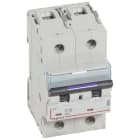 Legrand - Disjoncteur DX3 50kA arrivée haute/départ bas vis 2P 16A - courbe C - 3 mod