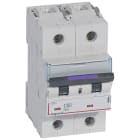 Legrand - Disjoncteur DX3 50kA arrivée haute/départ bas vis 2P 50A - courbe C - 3 mod
