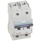 Legrand - Disjoncteur DX3 50kA arrivée haute/départ bas vis 2P 63A - courbe C - 3 mod