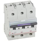 Legrand - Disjoncteur DX3 50kA arrivée haute/départ bas vis 3P 16A - courbe C - 4,5 mod
