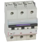 Legrand - Disjoncteur DX3 50kA arrivée haute/départ bas vis 3P 20A - courbe C - 4,5 mod