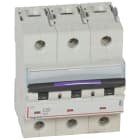 Legrand - Disjoncteur DX3 50kA arrivée haute/départ bas vis 3P 20A - courbe C - 4,5 mod