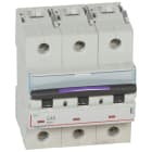 Legrand - Disjoncteur DX3 50kA arrivée haute/départ bas vis 3P 40A - courbe C - 4,5 mod