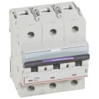 Legrand - Disjoncteur DX3 50kA arrivée haute/départ bas vis 3P 63A - courbe C - 4,5 mod