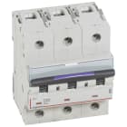 Legrand - Disjoncteur DX3 50kA arrivée haute/départ bas vis 3P 20A - courbe D - 4,5 mod