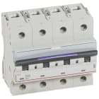 Legrand - Disjoncteur DX3 50kA arrivée haute/départ bas vis 4P 25A - courbe D - 6 mod